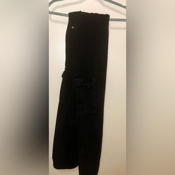 Black Cargo Pants - Picture 5 of 13